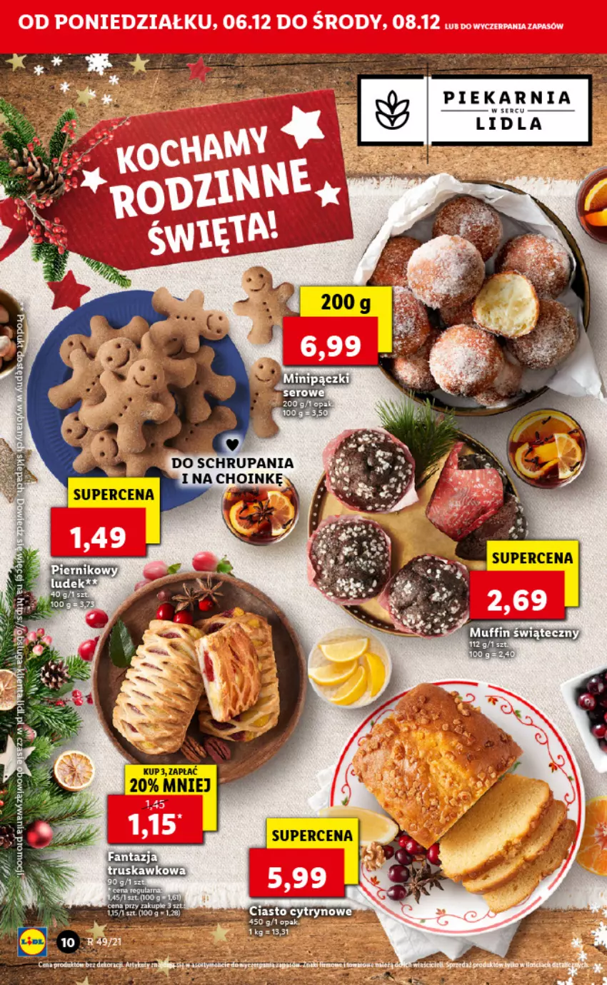 Gazetka promocyjna Lidl - GAZETKA - ważna 06.12 do 08.12.2021 - strona 10 - produkty: AEG, Fa, Fanta, Piernik