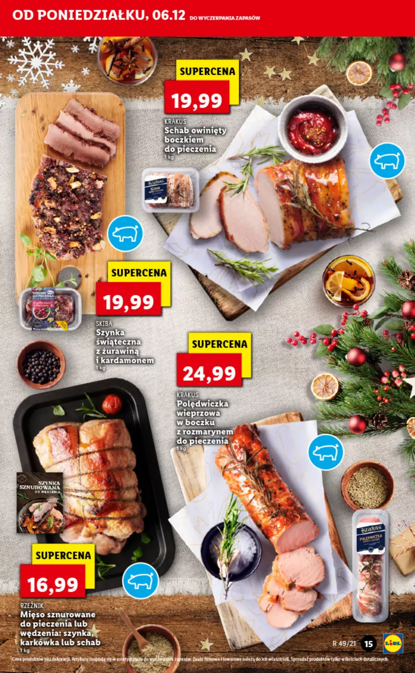 Gazetka promocyjna Lidl - GAZETKA - ważna 06.12 do 08.12.2021 - strona 15 - produkty: Piec