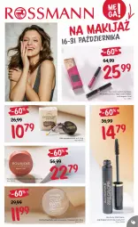 Gazetka promocyjna Rossmann - 16 październik - Gazetka - ważna od 31.10 do 31.10.2021 - strona 1 - produkty: Max Factor, Fa