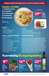 Gazetka promocyjna Aldi - PROMOCJE NA WEEKEND - Gazetka - ważna od 27.06 do 27.06.2021 - strona 6 - produkty: Piec, Makaron, Ser, Sól, Mus, Durszlak, Papier, Grzyby, Prosciutto, Królik, Tera, Szynka, Pieprz, Nuty, Oliwa z oliwek, Piekarnik, Parmezan, Olej, Ocet