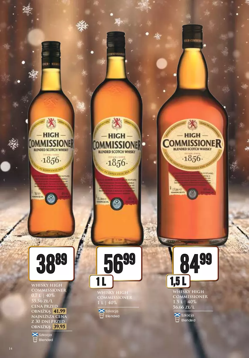 Gazetka promocyjna Dino - Katalog alkoholowy - Nowy Rok - ważna 27.12.2025 do 05.01.2026 - strona 14 - produkty: Koc, Whisky