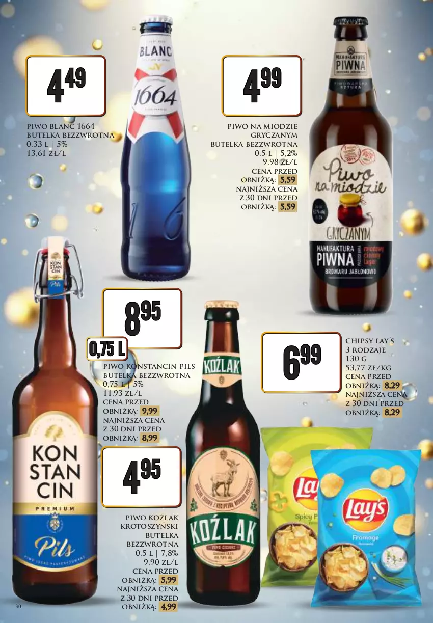 Gazetka promocyjna Dino - Katalog alkoholowy - Nowy Rok - ważna 27.12.2025 do 05.01.2026 - strona 30 - produkty: Chipsy, Gry, Lay’s, Piwo