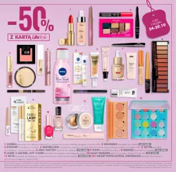 Gazetka promocyjna Super Pharm - Gazetka - Gazetka - ważna od 30.10 do 30.10.2022 - strona 5 - produkty: Pupa, Long 4 Lashes, Sally Hansen, Eveline, Bell, Maybelline, L’Oréal, Max Factor, Bourjois, SESSIO, Nivea, Fa