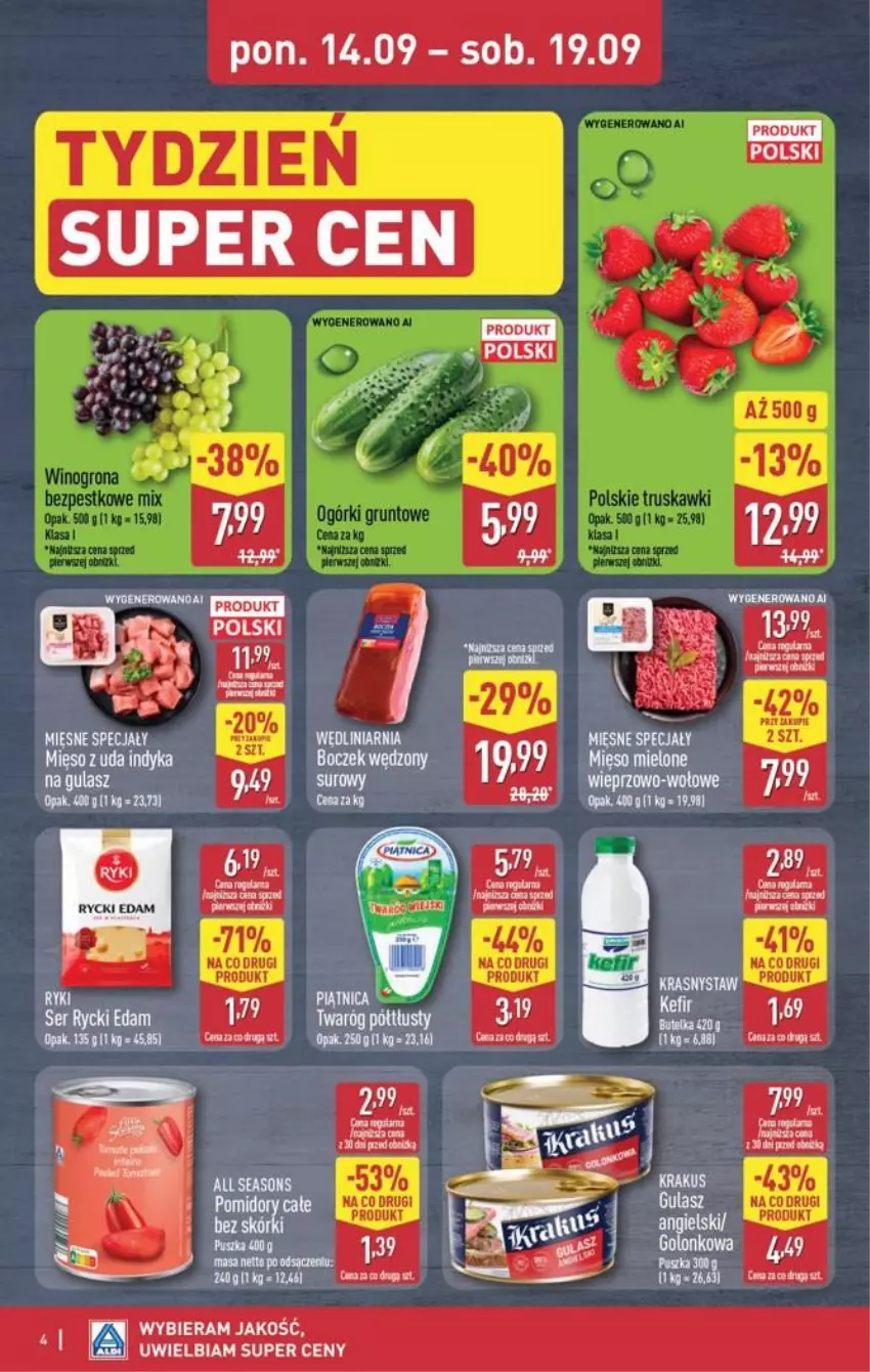 Gazetka promocyjna Aldi - Oferta weekendowa - ważna 17.09 do 19.09.2026 - strona 4 - produkty: Wino