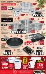 Gazetka promocyjna Kaufland - OFERTA TYGODNIA - Gazetka - ważna od 21.12 do 21.12.2021 - strona 42 - produkty: Piec, Top, Noż, Ostrzałka do noży, Bulion, Pojemnik, Lion, Zestaw sztućców, Kubek, Patelnia