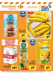 Gazetka promocyjna Carrefour - Gazetka Express - Gazetka - ważna od 27.02 do 27.02.2023 - strona 2 - produkty: Piwo, Ciastka, Ryż, Tyskie, Wafle, Nektar