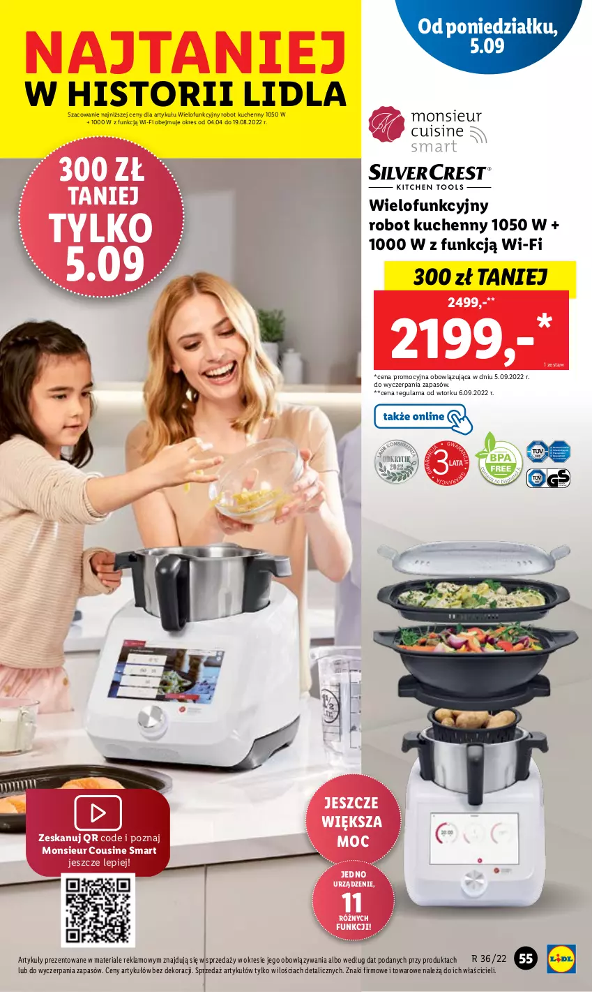 Gazetka promocyjna Lidl - GAZETKA - ważna 05.09 do 07.09.2022 - strona 59 - produkty: Robot