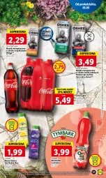 Gazetka promocyjna Lidl - GAZETKA - Gazetka - ważna od 07.09 do 07.09.2022 - strona 41 - produkty: Napój energetyczny, Coca-Cola, Oranżada, Miód, Tymbark, Oshee, Napój, Imbir, LG