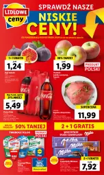 Gazetka promocyjna Lidl - GAZETKA - Gazetka - ważna od 07.09 do 07.09.2022 - strona 60 - produkty: Gra, Szynka wieprzowa, Coca-Cola, Szynka, Pilos, Czekolada, Figi, Olej, Milka, Jabłka