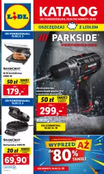 Gazetka promocyjna Lidl - GAZETKA - Gazetka - ważna od 18.02 do 18.02.2023 - strona 1 - produkty: Grill kontaktowy, Akumulatorowa wiertarkowkrętark, Gofrownica, Wiertarkowkrętarka, Tarka, Wkręt, Wkrętarka, Grill, Akumulator