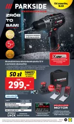 Gazetka promocyjna Lidl - GAZETKA - Gazetka - ważna od 18.02 do 18.02.2023 - strona 21 - produkty: Ser, Akumulatorowa wiertarkowkrętark, Wiertarkowkrętarka, Warka, Tarka, Wkręt, Wkrętarka, Akumulator