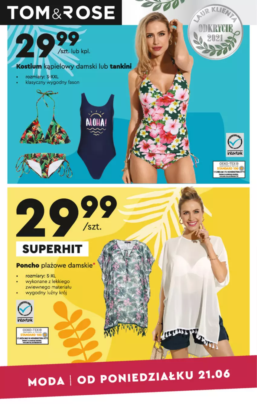 Gazetka promocyjna Biedronka - Okazje tygodnia - ważna 21.06 do 07.07.2021 - strona 4 - produkty: Fa, Kostium, Moda