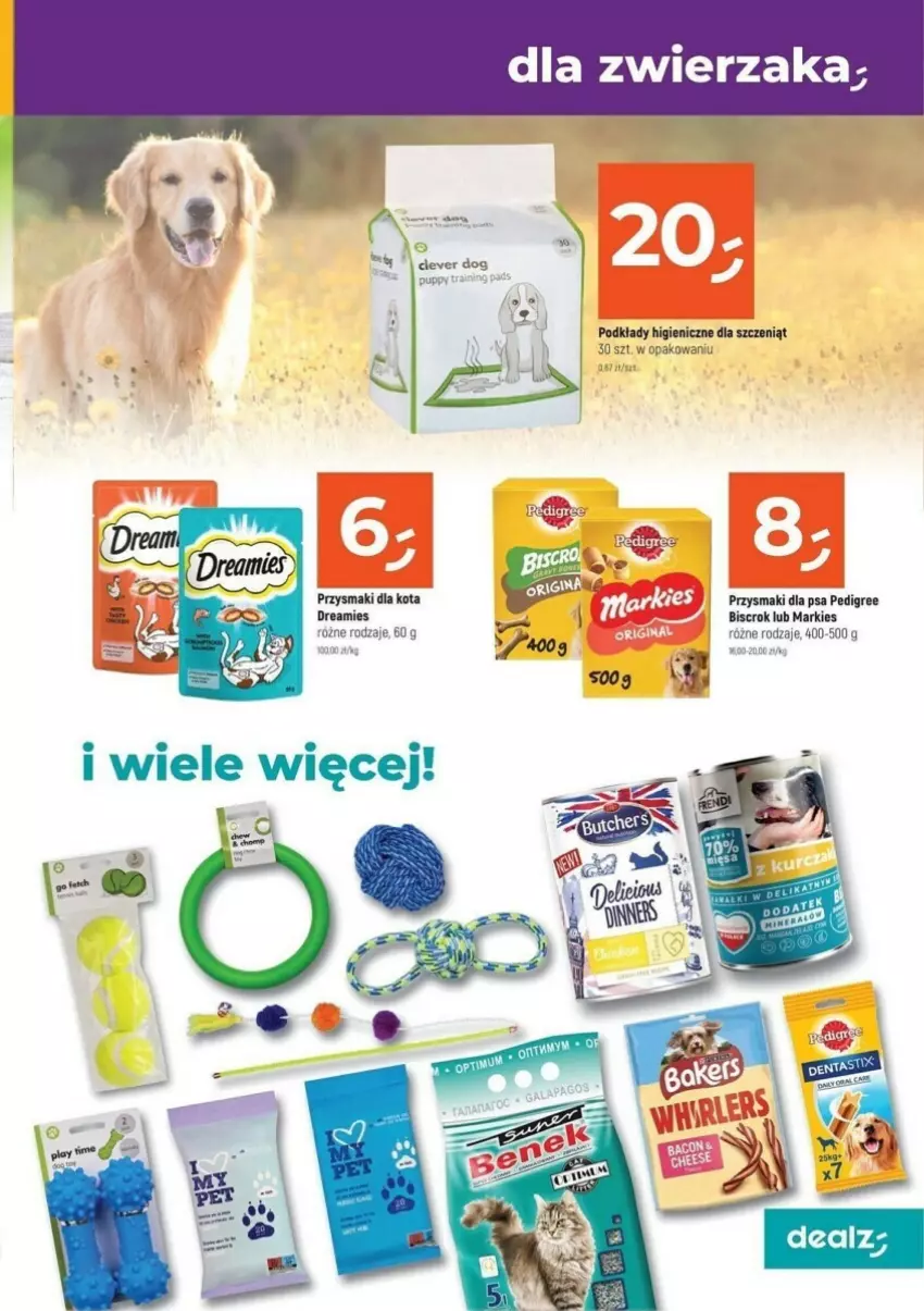 Gazetka promocyjna Dealz - ważna 30.10 do 12.11.2023 - strona 10 - produkty: Pedigree, Podkład, Przysmaki