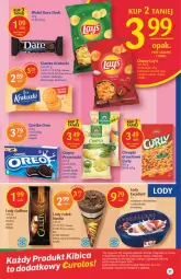 Gazetka promocyjna Delikatesy Centrum - Gazetka Delikatesy Centrum - Gazetka - ważna od 09.06 do 09.06.2021 - strona 21 - produkty: Kit Kat, Ciastka, Krakus, Ser, Gin, Kaktus, Chipsy, Chrupki, Lion, Lody, Przysnacki, Kakao, Oreo, Krakuski, Kokos