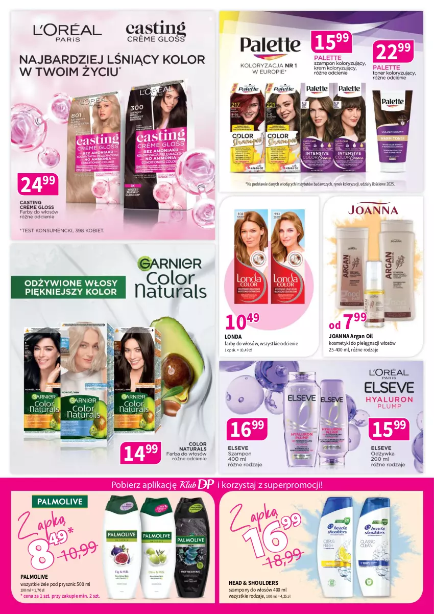 Gazetka promocyjna Drogerie Polskie - Gazetka - ważna 10.04 do 30.04.2026 - strona 4 - produkty: Fa, Joanna, Kosmetyki do pielęgnacji, Palmolive, Szampon