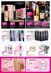 Gazetka promocyjna Drogerie Polskie - Gazetka - Gazetka - ważna od 30.04 do 30.04.2026 - strona 2 - produkty: BIC, Bell, Płyn micelarny, Maybelline, Tusz, Płatki kosmetyczne, Garnier, Gosh, Nivea, Podkład