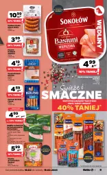 Gazetka promocyjna Netto - Od Poniedziałku - Gazetka - ważna od 15.02 do 15.02.2025 - strona 9 - produkty: Sok, Ser, BIC, Szynka wieprzowa, Sokołów, Parówki, Pasztet, Szynka, Tarczyński, Morliny, Kabanos, Kiełbasa, Berlinki, Szubryt, Kiełbasa śląska