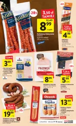 Gazetka promocyjna Intermarche - Gazetka Intermarche - Gazetka - ważna od 15.03 do 15.03.2023 - strona 21 - produkty: Kurczak, Polędwica, Krakus, Kurczak gotowany, Kiełbasa krakowska, Kiełbasa szynkowa, Madej Wróbel, Szynka, Tarczyński, Kiełbasa głogowska, Kabanos, Kiełbasa, Olewnik, Kiełbasa śląska