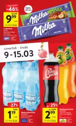 Gazetka promocyjna Intermarche - Gazetka Intermarche - Gazetka - ważna od 15.03 do 15.03.2023 - strona 3 - produkty: Mus, Gra, Czekolada, Napój gazowany, Szyna, Woda mineralna, Woda, Napój, Milka