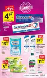 Gazetka promocyjna Intermarche - Gazetka Intermarche - Gazetka - ważna od 15.03 do 15.03.2023 - strona 35 - produkty: Naturell, Gin, Palmolive, Papier, Pasta do zębów, Ręcznik, Szampon, Podpaski, Odżywka, Mydło, Blend-a-Med, Naturella