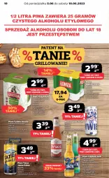 Gazetka promocyjna Netto - Artykuły spożywcze - Gazetka - ważna od 10.06 do 10.06.2023 - strona 10 - produkty: Piwa, Piwo, Gin, Gra, Kasztelan, Tyskie, Tatra, Captain Jack