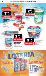 Gazetka promocyjna Netto - Artykuły spożywcze - Gazetka - ważna od 10.06 do 10.06.2023 - strona 16 - produkty: Mus, Twaróg, Jogurt, Président, Kefir naturalny, Twaróg delikatny, Napój jogurtowy, Napój, Kefir