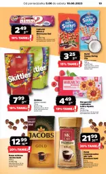 Gazetka promocyjna Netto - Artykuły spożywcze - Gazetka - ważna od 10.06 do 10.06.2023 - strona 19 - produkty: Kawa rozpuszczalna, Cukier, Kawa mielona, Kawa, Rurki, Cukierki, Jacobs