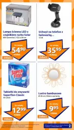 Gazetka promocyjna Action - Gazetka - ważna od 04.02 do 04.02.2025 - strona 22 - produkty: Telefon, Tablet, Lion, Zmywarki, Lampa, Lustro, Tabletki do zmywarki, Lampa ścienna