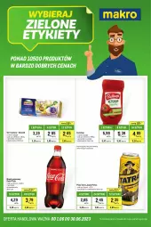 Gazetka promocyjna Makro - Kupujesz więcej płacisz mniej - oferta z alkoholem - Gazetka - ważna od 30.06 do 30.06.2023 - strona 1 - produkty: Piwo, Ser topiony, Ketchup, Top, Ser, Coca-Cola, Tatra, Napój gazowany, Napój