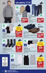 Gazetka promocyjna Aldi - Pełna oferta - Gazetka - ważna od 11.10 do 11.10.2025 - strona 36 - produkty: Podkoszulek, Sweter, Ser, Kapcie, Karp, Kosz, T-shirt, LANA, Wełna, Bokserki, Fa