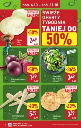 Gazetka promocyjna Aldi - Pełna oferta - Gazetka - ważna od 11.10 do 11.10.2025 - strona 4 - produkty: Pietruszka, Seler korzeń, Sałat, Buraki