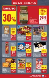 Gazetka promocyjna Aldi - Pełna oferta - Gazetka - ważna od 11.10 do 11.10.2025 - strona 9 - produkty: Lubella, Ciastka, Kawa rozpuszczalna, Ryż, Kawa ziarnista, Bell, Kawa, Wawel, Lack, Czekolada, Danio, Owoce, Bella, Jacobs, Haribo, Merci, Owoce suszone, Michałki, Czekolada nadziewana