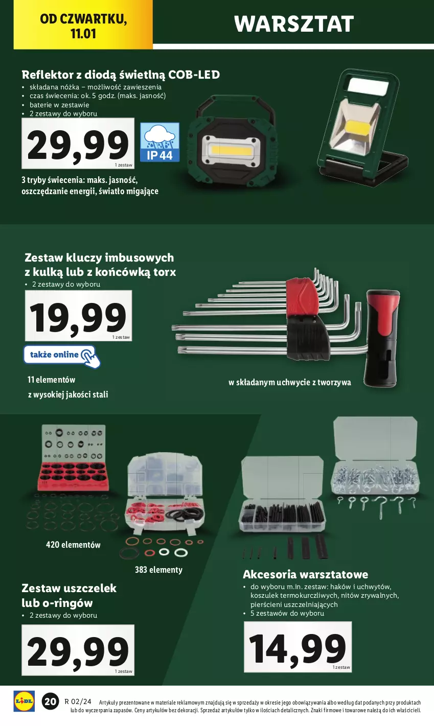 Gazetka promocyjna Lidl - GAZETKA - ważna 08.01 do 13.01.2024 - strona 22 - produkty: Kosz, Sok, Zestaw kluczy