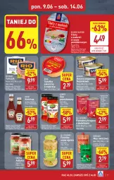 Gazetka promocyjna Aldi - Pełna oferta - Gazetka - ważna od 14.06 do 14.06.2025 - strona 11 - produkty: Sałatka, Ketchup, All Seasons, Krakus, Sos, Mus, Rio Mare, Makrelą, Sos pomidorowy, Dega, Golden Seafood, Sałat, Tuńczyk, Pomidory, Heinz, Pomidory krojone, Fa