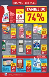 Gazetka promocyjna Aldi - Pełna oferta - Gazetka - ważna od 14.06 do 14.06.2025 - strona 20 - produkty: Ciastka, Sok, Tablet, Proszek do prania, Perfum, Clin, Vizir, Silan, Płyn do płukania, Zmywarki, Kapsułki do prania, Masło, Olej, Tabletki do zmywarki, Lenor, Wkład olejowy