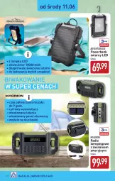 Gazetka promocyjna Aldi - Pełna oferta - Gazetka - ważna od 14.06 do 14.06.2025 - strona 22 - produkty: Gin, Słuchawki, Tarka, Silan, Latarka, Powerbank, Akumulator