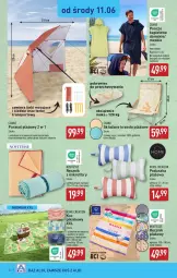 Gazetka promocyjna Aldi - Pełna oferta - Gazetka - ważna od 14.06 do 14.06.2025 - strona 24 - produkty: Por, Koc, Parasol, Tran, Wełna, Ręcznik, Sport, Krzesło, Pokrowiec, Poduszka, Ponczo