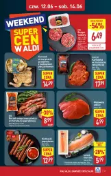 Gazetka promocyjna Aldi - Pełna oferta - Gazetka - ważna od 14.06 do 14.06.2025 - strona 29 - produkty: Piec, Kurczak, Burger, Morliny, Boczek, Wołowina, Boczek wieprzowy