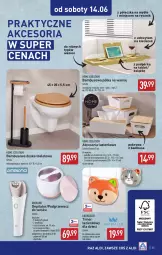 Gazetka promocyjna Aldi - Pełna oferta - Gazetka - ważna od 14.06 do 14.06.2025 - strona 35 - produkty: Torebka, Depilator, Tablet, Kosz, Pojemnik, Kabel USB, Ręcznik, Półka, Chusteczki, Pudełko, Dzieci, Kieliszek, Mydło, Pokrywa, Szpatułka