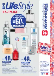 Gazetka promocyjna Super Pharm - Gazetka - Gazetka - ważna od 19.03 do 19.03.2022 - strona 1 - produkty: Makijaż, Perfum, La Roche-Posay, Kosmetyki do pielęgnacji, Vichy, Antyperspirant