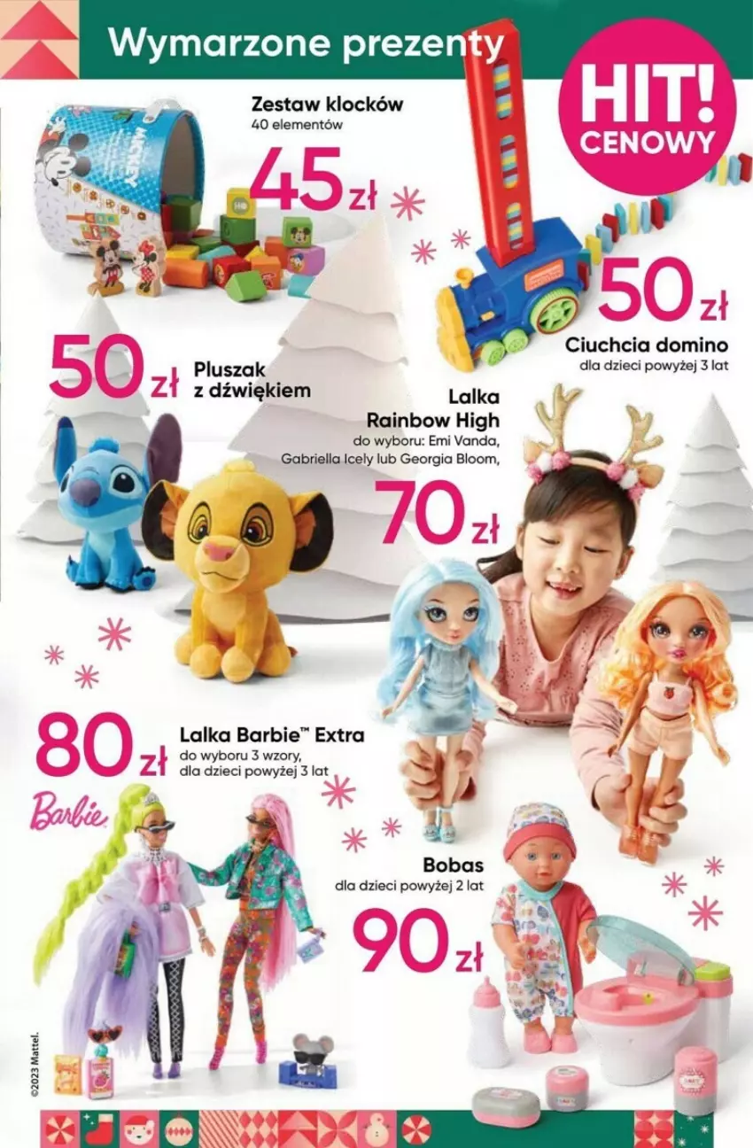 Gazetka promocyjna Pepco - ważna 16.11 do 22.11.2023 - strona 5 - produkty: Barbie, Brie, Dzieci, Lalka, Mattel, Pluszak