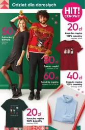 Gazetka promocyjna Pepco - Gazetka - ważna od 22.11 do 22.11.2023 - strona 12 - produkty: Sweter, Kosz, Koszula, Koszulka, Spodnie