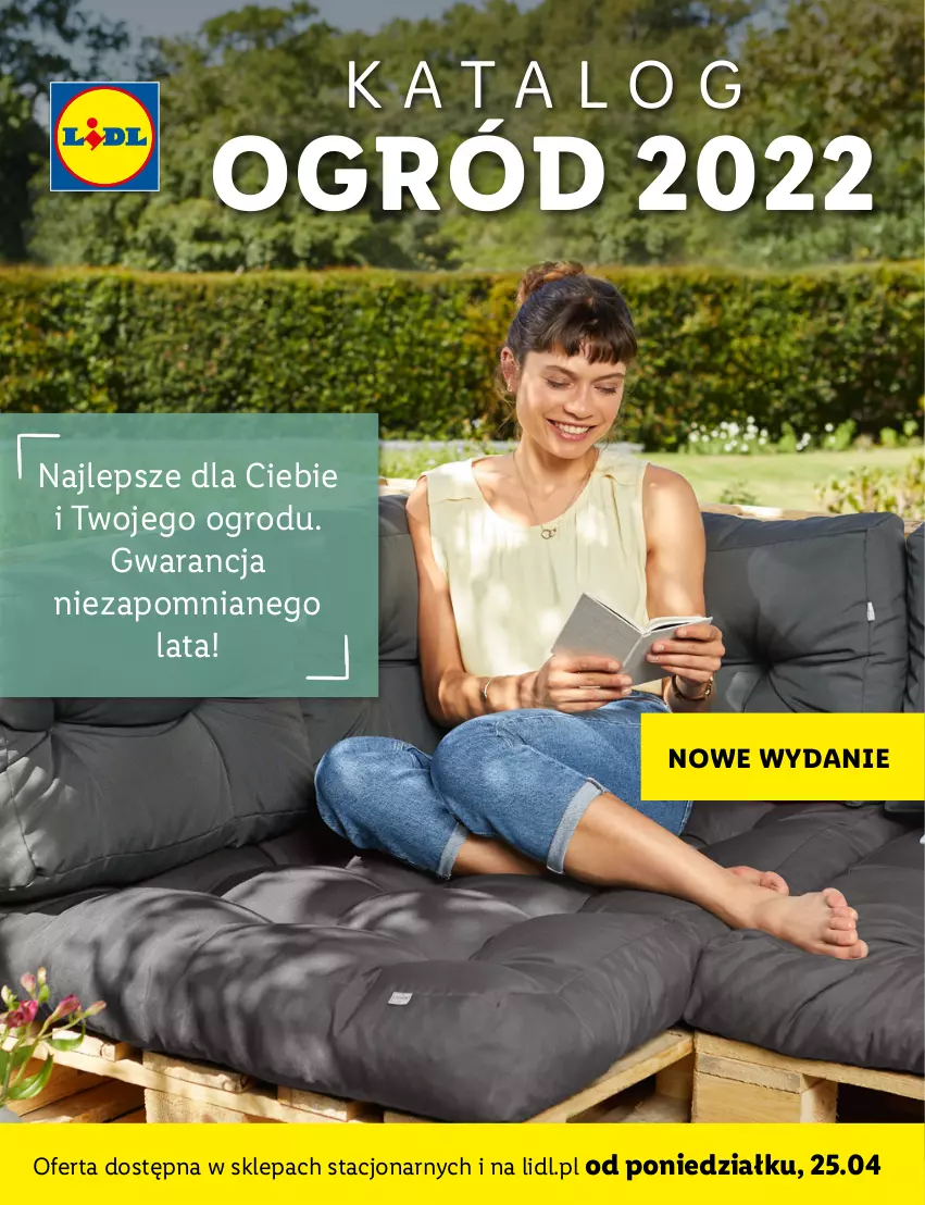 Gazetka promocyjna Lidl - KATALOG OGRÓD - ważna 25.04 do 12.06.2022 - strona 1 - produkty: Ogród