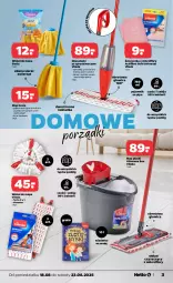 Gazetka promocyjna Netto - Od Poniedziałku Przemysłowa - Gazetka - ważna od 23.08 do 23.08.2025 - strona 3 - produkty: Por, Mop, Gra, Rama, Pojemnik, Vileda, Wkład do mopa