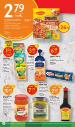 Gazetka promocyjna Delikatesy Centrum - Gazetka DC14 - Gazetka - ważna od 19.04 do 19.04.2023 - strona 20 - produkty: Makaron, Sos, Ser, Rum, Ogórki konserwowe, Zupa, Goliard, Penne, Rosół, Pulpety, Spaghetti, Kubek, Pudliszki, Barilla, Maggi, Knorr, Danie gotowe