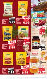 Gazetka promocyjna Kaufland - Gazetka tygodnia - Gazetka - ważna od 13.12 do 13.12.2023 - strona 3 - produkty: Orzechy włoskie, Wiórki kokosowe, Migdały, Miód, Rodzynki, Owoce, Bakalland, Kokos, Hortex