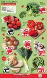 Gazetka promocyjna Kaufland - Gazetka tygodnia - Gazetka - ważna od 13.12 do 13.12.2023 - strona 36 - produkty: Cebula, Warzywa, Por, Seler korzeń, Papryka czerwona, Papryka, Czosnek, Owoce, Grunt, Olej, Pomidory, Fa