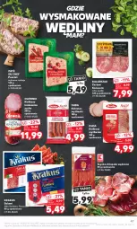 Gazetka promocyjna Kaufland - Gazetka tygodnia - Gazetka - ważna od 13.12 do 13.12.2023 - strona 47 - produkty: Krakus, Ser, Salami, Kiełbasa krakowska, Pasztet, Duda, Szynka, Kabanos, Kiełbasa, Olewnik