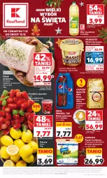 Gazetka promocyjna Kaufland - Gazetka tygodnia - Gazetka - ważna od 13.12 do 13.12.2023 - strona 5 - produkty: Piec, Masło klarowane, Mus, 7up, Papier, Kawa ziarnista, Cytryny, Stek, Mirinda, Kawa, Mlekovita, Papier toaletowy, Pepsi, Schab wieprzowy, Napój gazowany, Lavazza, Olej rzepakowy, Masło, Napój, Olej, Pomidory, Mleko