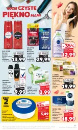 Gazetka promocyjna Kaufland - Gazetka tygodnia - Gazetka - ważna od 13.12 do 13.12.2023 - strona 67 - produkty: Nivea Men, Krem do twarzy, Rexona, Old Spice, Dezodorant, Płyn micelarny, Dove, L’Oréal, Gillette, Krem na dzień, Mydło, Nivea